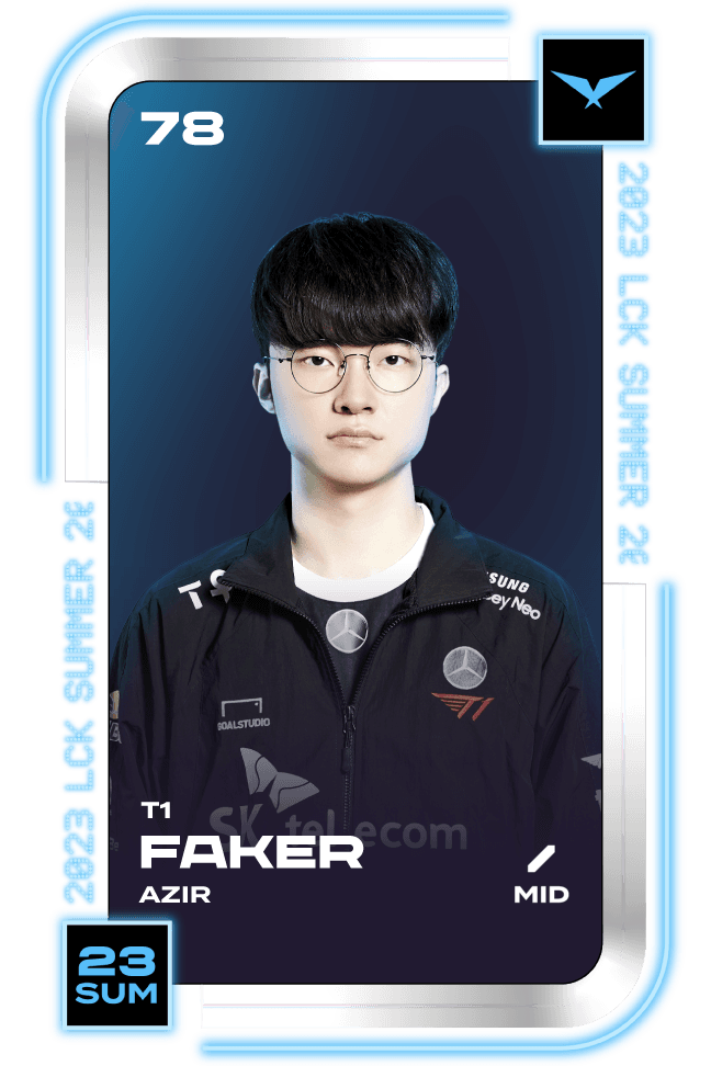 流行 ssomsomkr's - Cards Collection LEGENDARIES LCK - タレントカード
